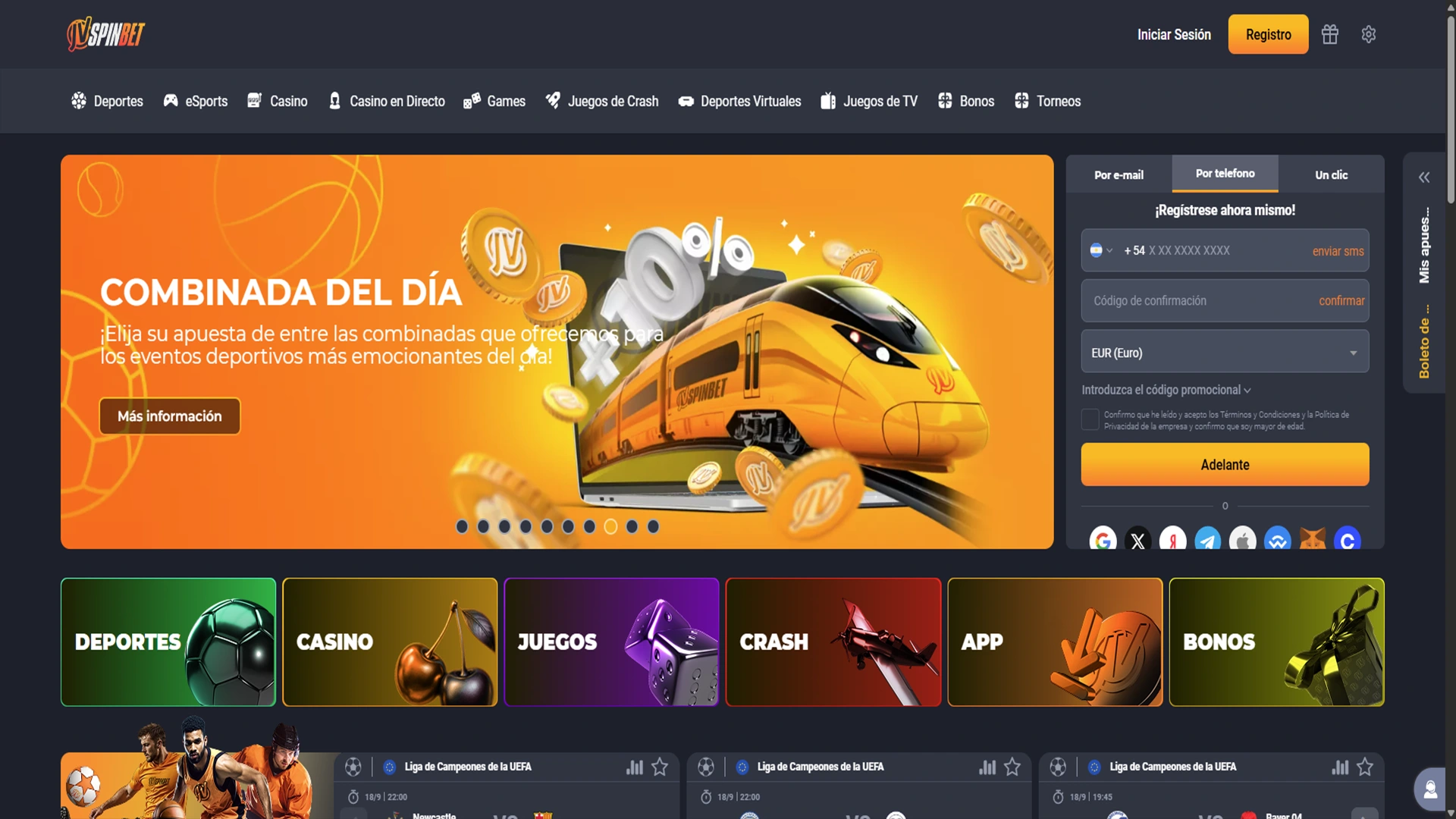 Crea una cuenta personal para comenzar a apostar en JVSpin.
